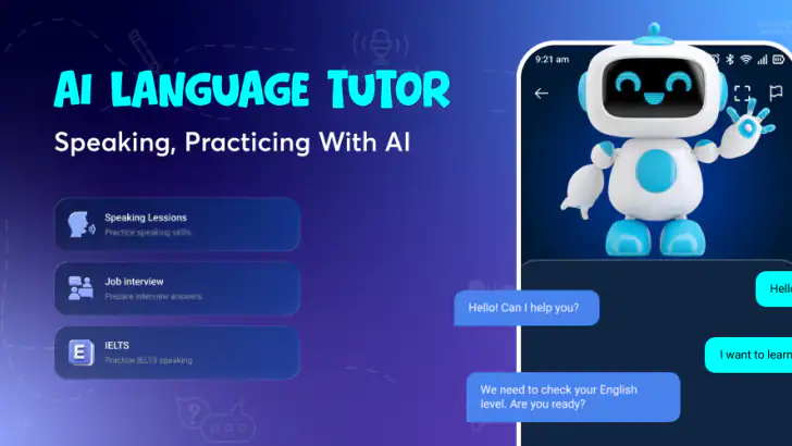 Lagugu - AI Language Tutor feature graphic
