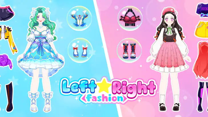 Left or Right: Dress up Show feature graphic