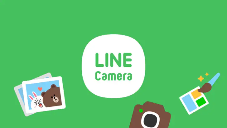 LINE Camera - 사진 편집, 애니메이션 스티커 feature graphic