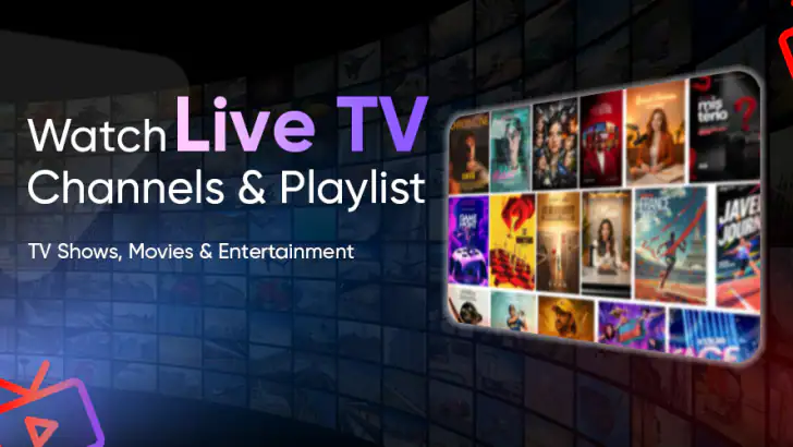 Live TV - TV Shows & Movies feature graphic