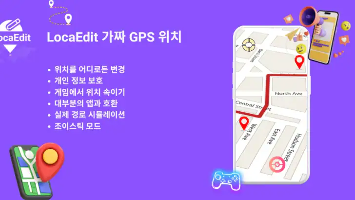 LocaEdit-變更 GPS 位置 feature graphic