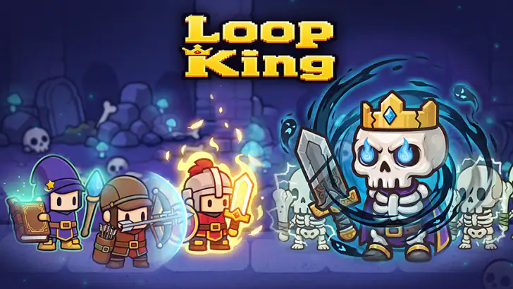 Loop King - 방치형 RPG feature graphic