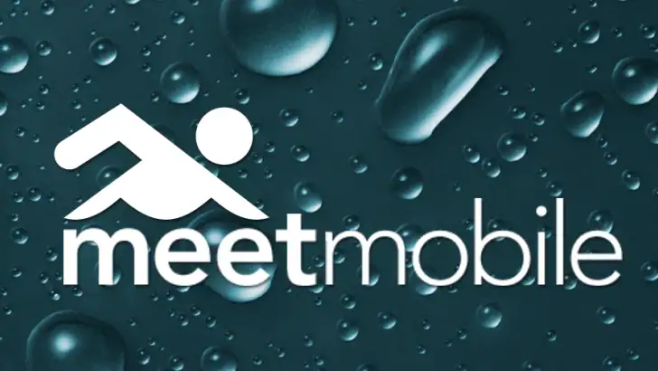 Meet Mobile: Swim feature graphic