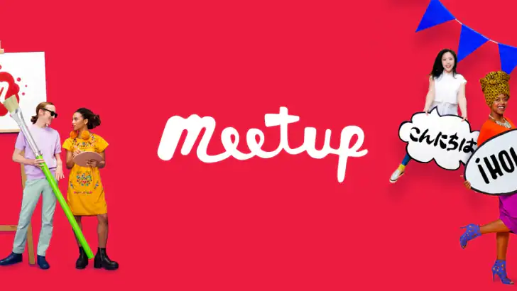 Meetup: 내 주변 이벤트 찾기 feature graphic