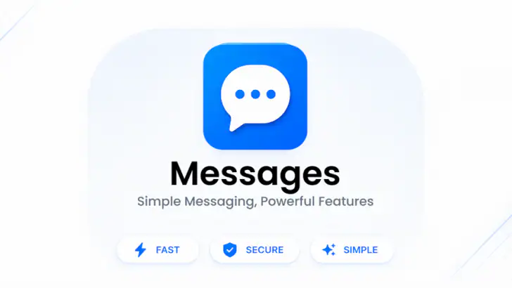 Messages - SMS Text Message feature graphic
