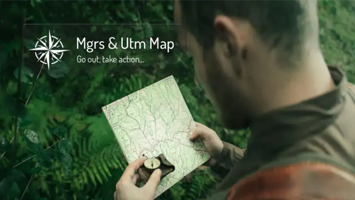 Mgrs & Utm Map Pro feature graphic