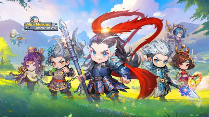 Mini Heroes: 영웅 키우기 feature graphic