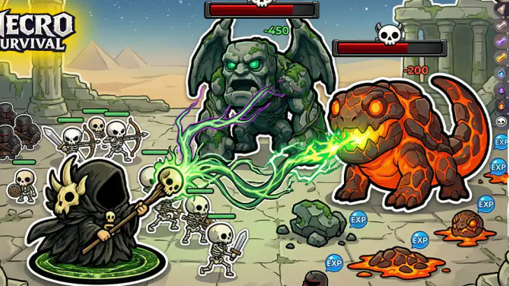 Necro Survival - 네크로 서바이벌 feature graphic