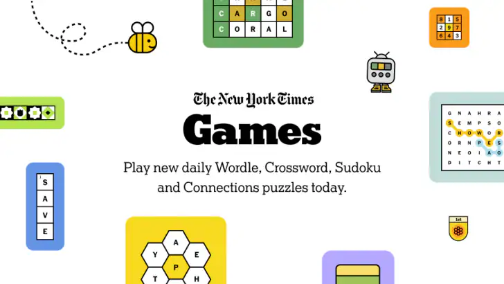 NYT Games: Wordle & Crossword feature graphic