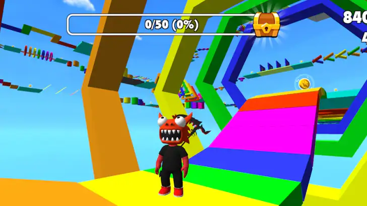 Obby Parkour: Runner Game feature graphic
