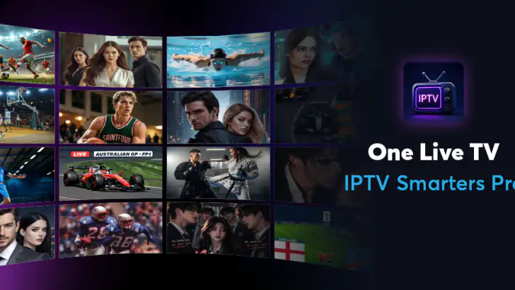 One Live TV: IPTV Smarters Pro feature graphic