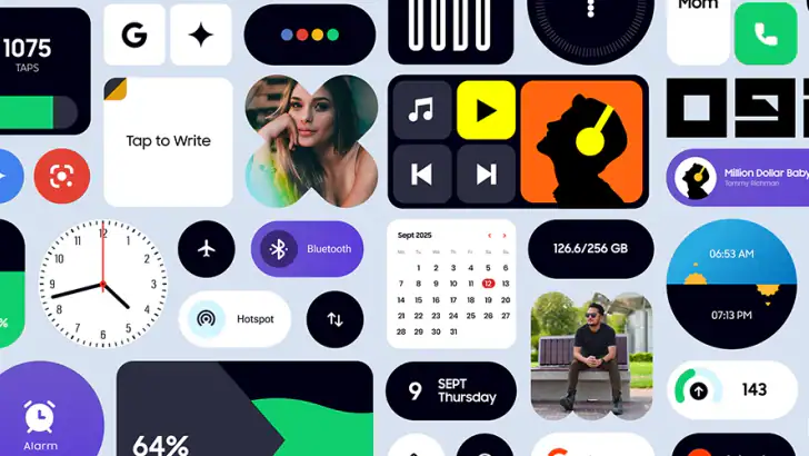 OneUI Widgets feature graphic