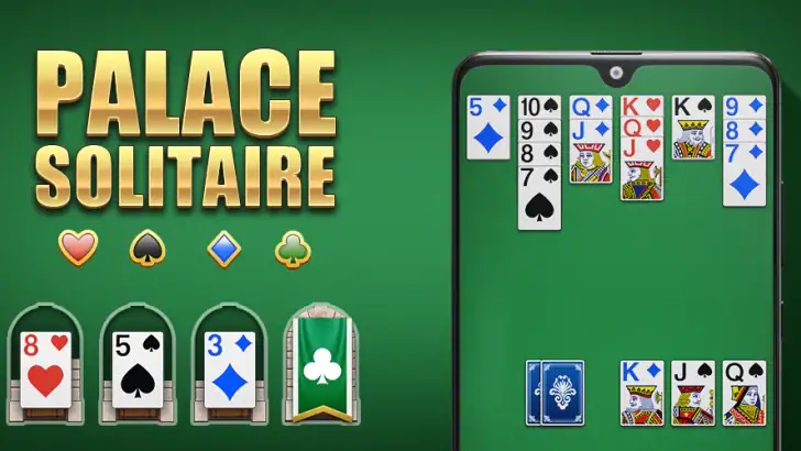 Palace Solitaire - Card Games feature graphic