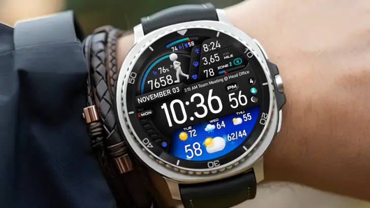 PER23 Digital Watch Face feature graphic
