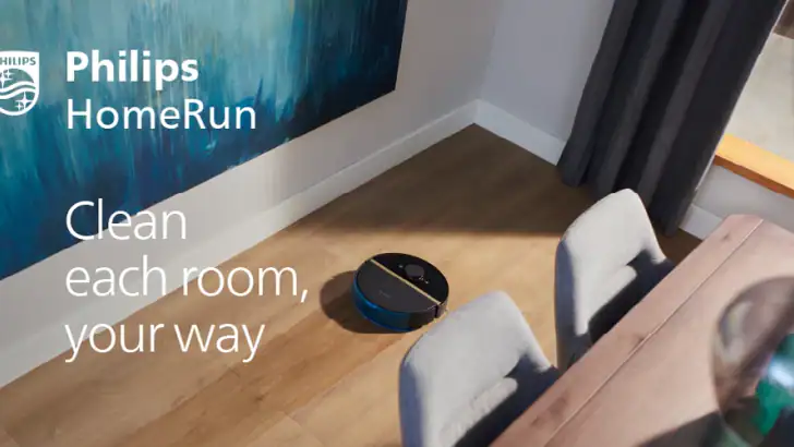 Philips HomeRun Robot App feature graphic