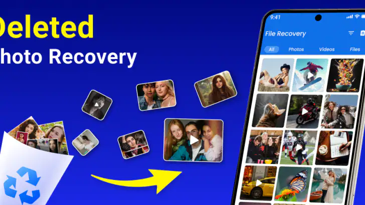 Photo Recovery: Restore Photos feature graphic