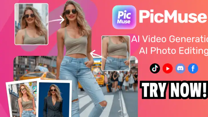 PicMuse: AI 영상 & AI 사진 feature graphic