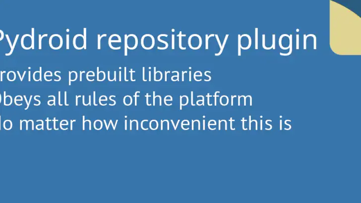 Pydroid repository plugin feature graphic