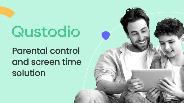 Qustodio Parental Control App feature graphic