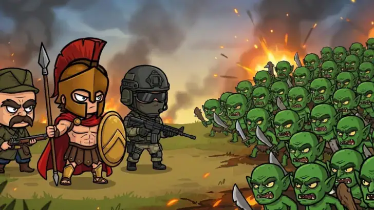 Rise of Ages: War Strategy feature graphic
