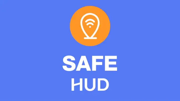 SAFE HUD(세이프허드) feature graphic