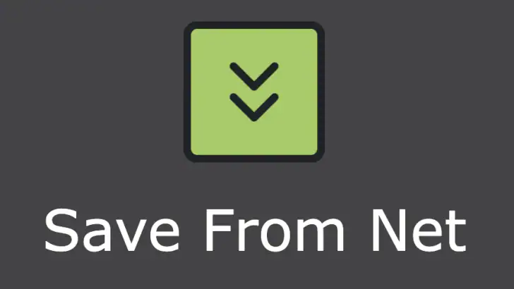 Save From Net Video Downloader feature graphic