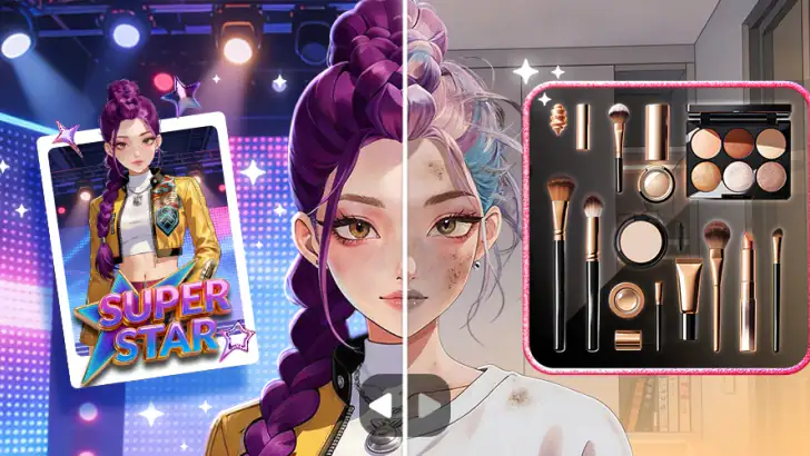 Skincare ASMR: Makeover Game feature graphic