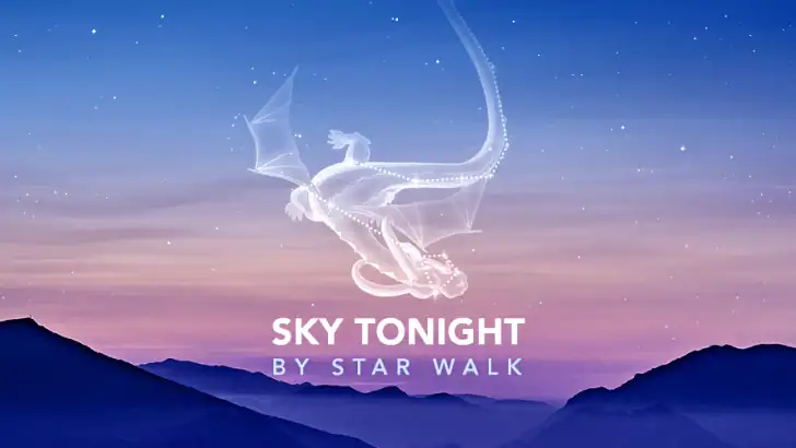 Sky Tonight: 우주 탐험을 어플, 스카이맵 feature graphic