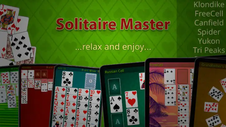 Solitaire Master feature graphic