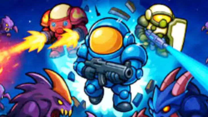 Space Defense 우주 타워 디펜스 feature graphic