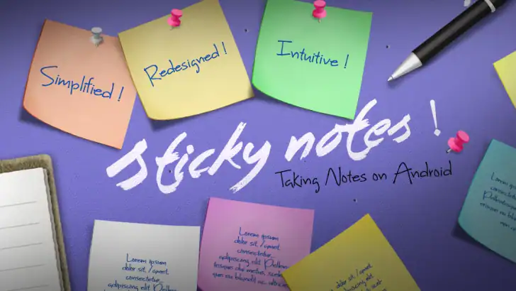 Sticky Notes Pro ! feature graphic