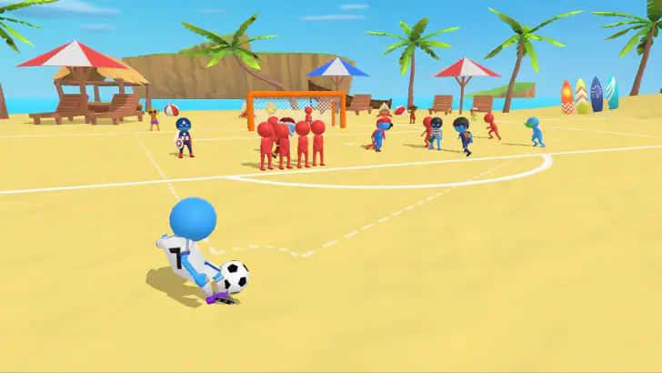 Super Goal - 스틱맨 축구 feature graphic