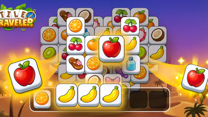 Tile Traveler feature graphic
