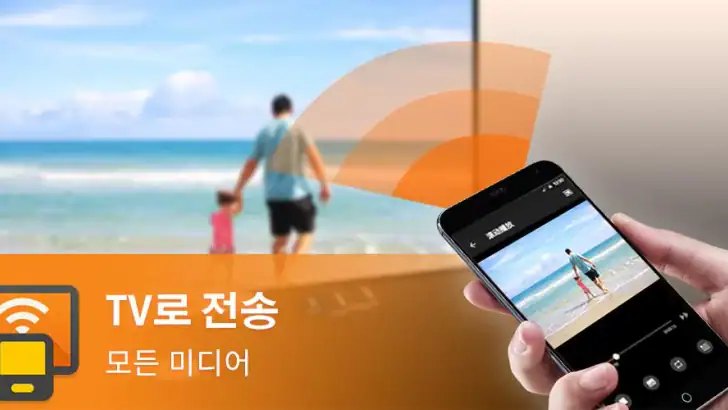 TV연결 - TV로전송 크롬캐스트, 브라우저에서 TV feature graphic