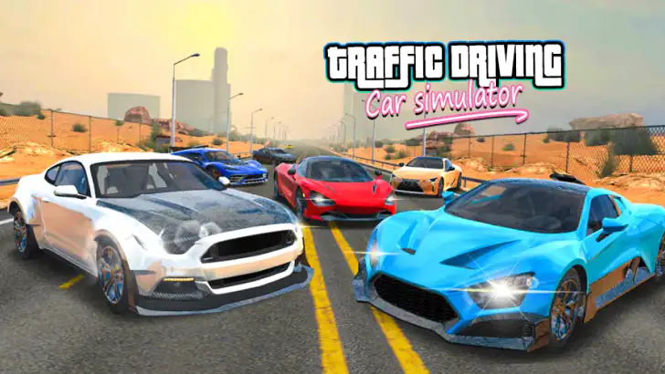 Ultimate Traffic Driving Car feature graphic