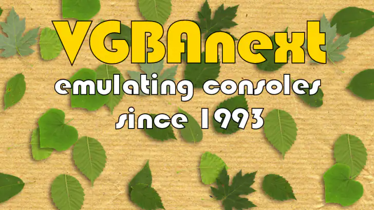 VGBAnext GBA/GBC/NES Emulator feature graphic