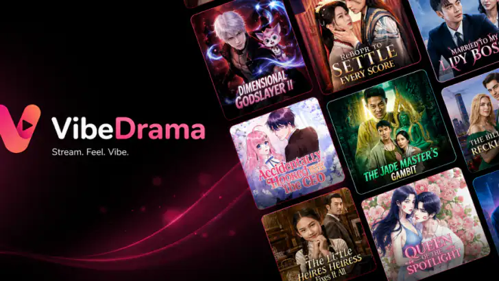 VibeDrama AI: Short Reels feature graphic
