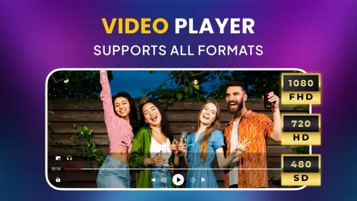Video Player - A Media Center feature graphic