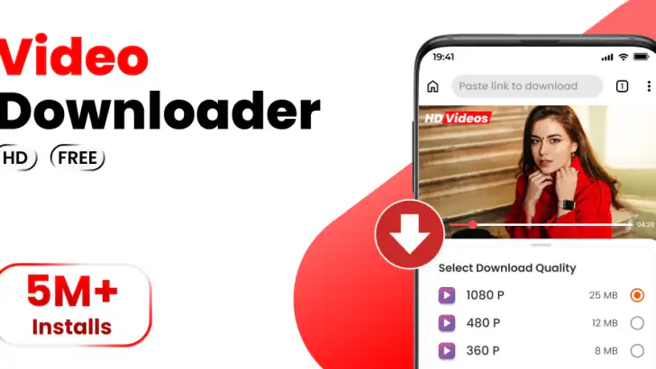All Video Downloader - HD & 4K feature graphic