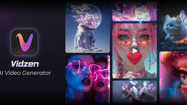 VidZen: AI Video Maker feature graphic