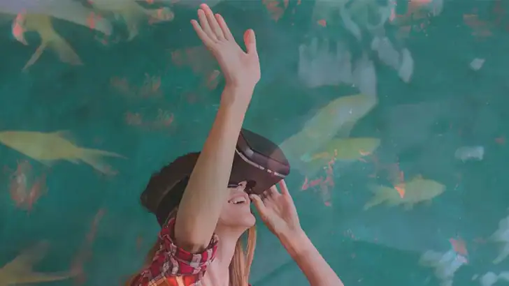 VR 미디어 플레이어 feature graphic