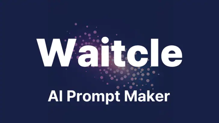 Waitcle: 사주,점성술,타로 운세 프롬프트 생성기 feature graphic