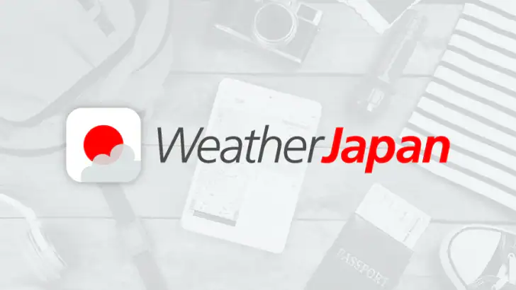 WeatherJapan - 관광객을 위한 일본 일기 예 feature graphic