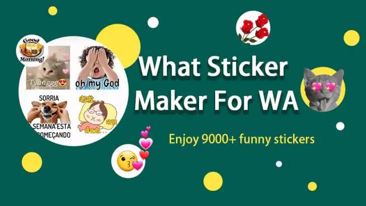 What Sticker Maker For WA feature graphic