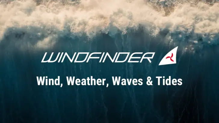 Windfinder: 바람, 날씨, 조수 및 파도 예보 feature graphic