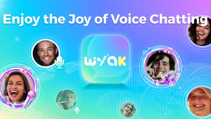 Wyak-Voice Chat&Meet Friends feature graphic