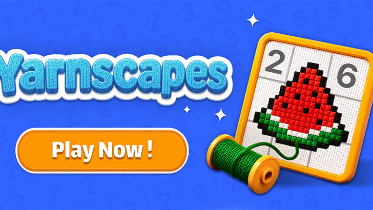 Yarnscapes: Color by Number feature graphic