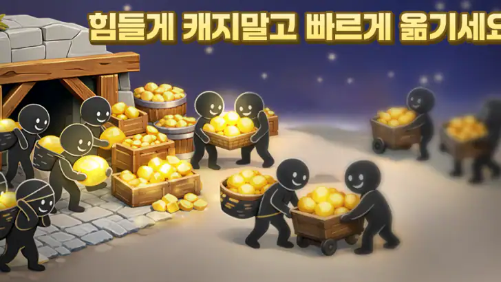 금털기 - 자동 금캐기하여 금한돈 만들기 feature graphic