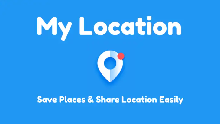 내 위치 : GPS지도, 위치 저장 feature graphic