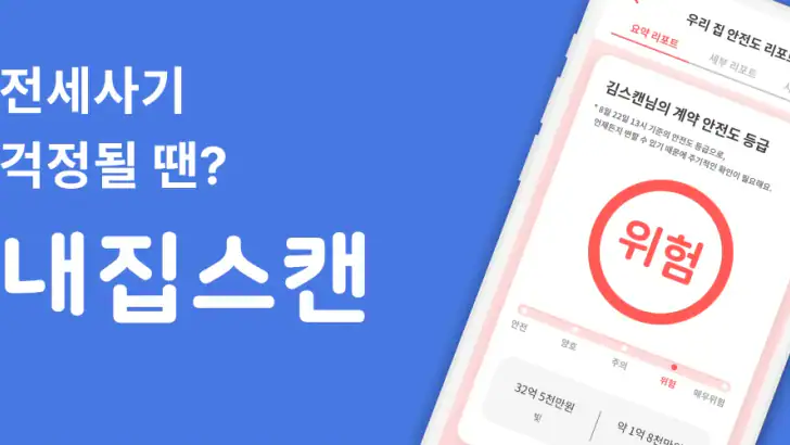 내집스캔 - 전세사기 월세사기 방지, 전세대출 가심사 feature graphic